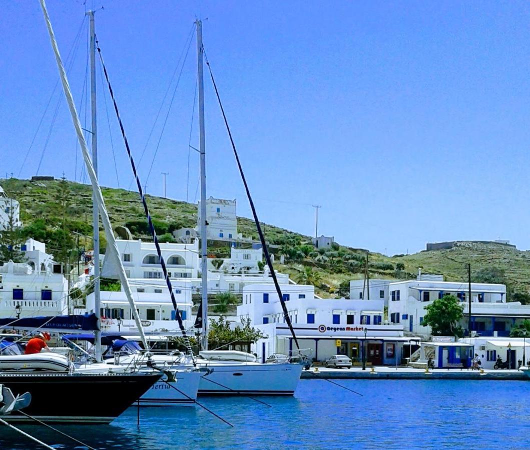 Yacht Front Studio - Back Yard - No 8 Chora  Exterior foto
